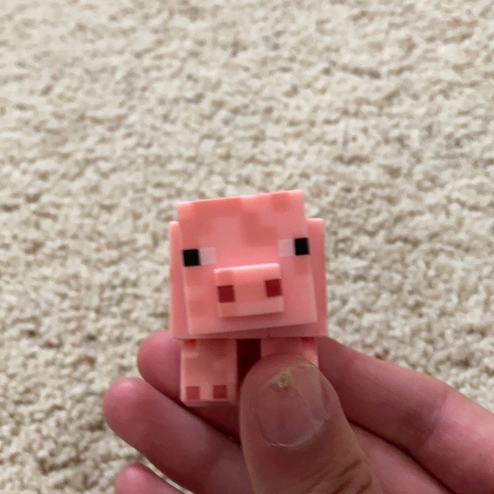 Minecraft collectible pig